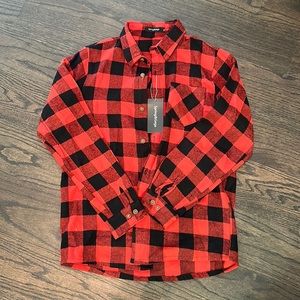 Long sleeve flannel- youth size